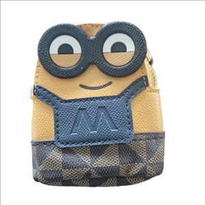 Kids Cartoon Character Backpack - Yellow and Blue